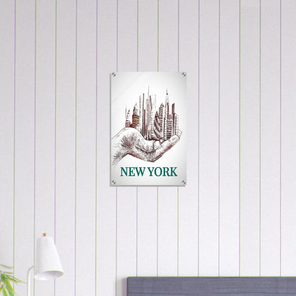 NY in a Palm