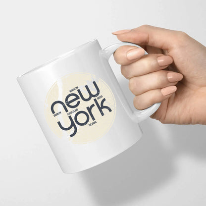 New York Classic Ceramic Mug